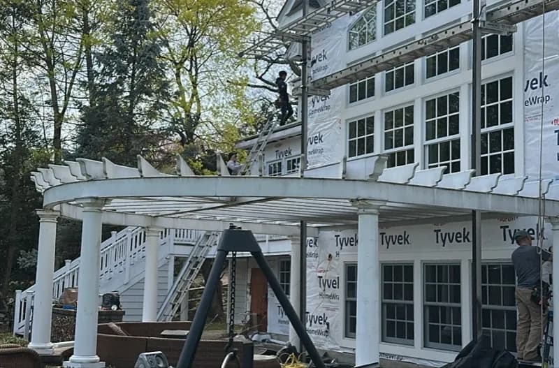 Roofing and siding project by W&S General Construction, New Jersey