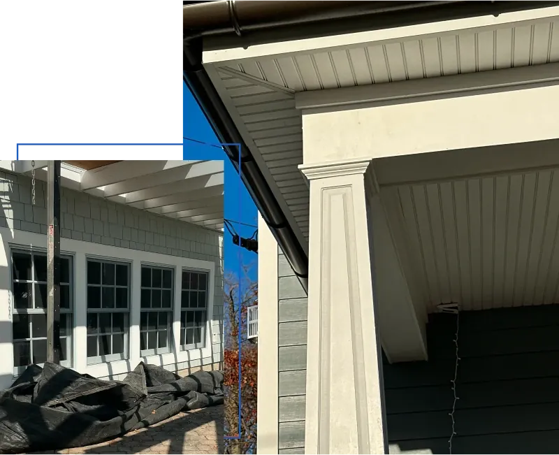 Professional roof replacement project, New Jersey